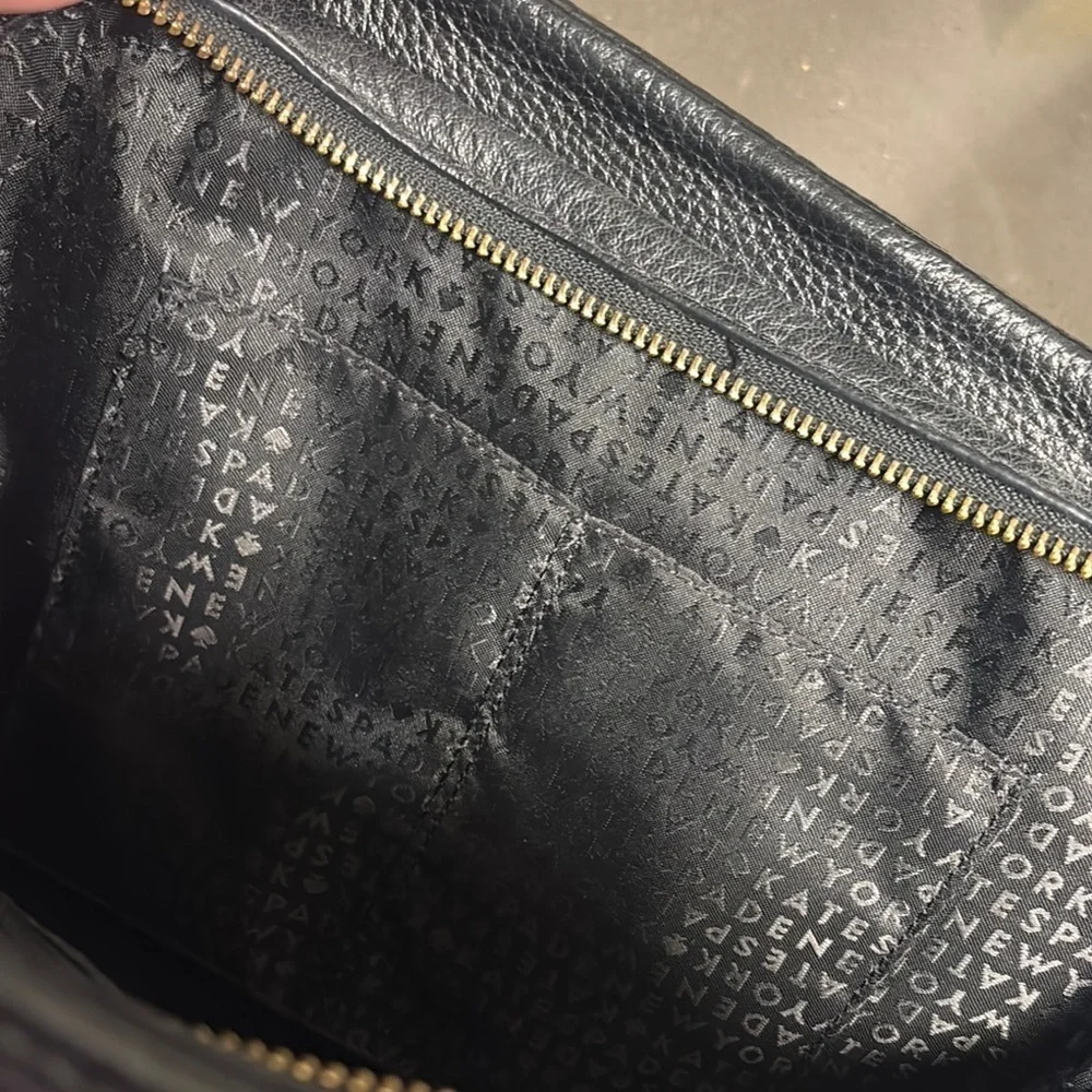 Kate Spade Black Satchel with Bow